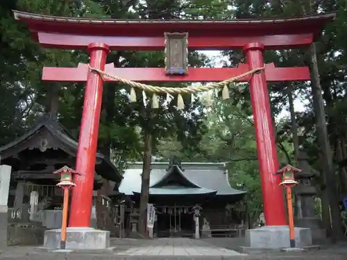 小室浅間神社の鳥居