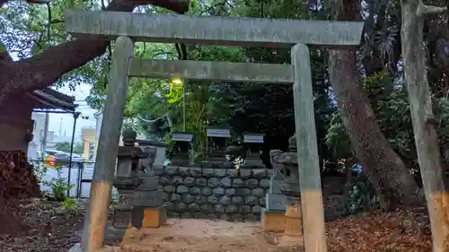 八所神社の鳥居