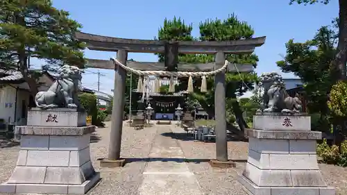 佐谷田神社の鳥居