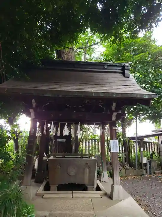 大原稲荷神社の手水舎