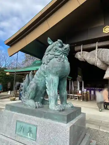 常陸国出雲大社の狛犬