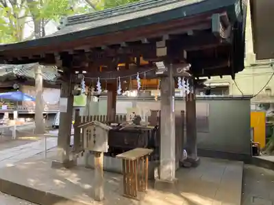 戸越八幡神社の手水舎