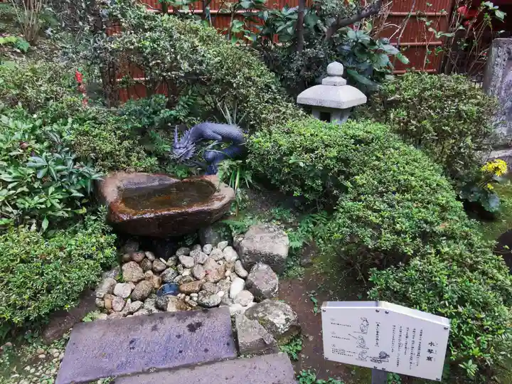 江島神社の手水舎