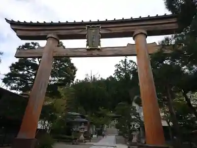 櫻山八幡宮の鳥居