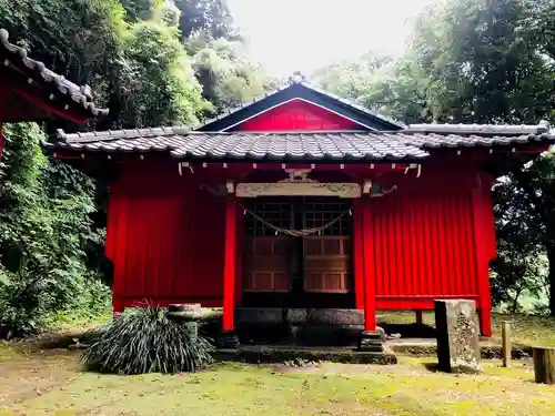 鬼丸神社の本殿