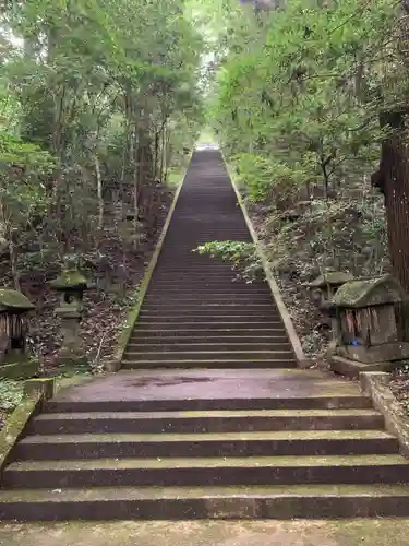 二上神社の景色