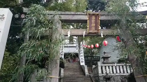 湯前神社の鳥居