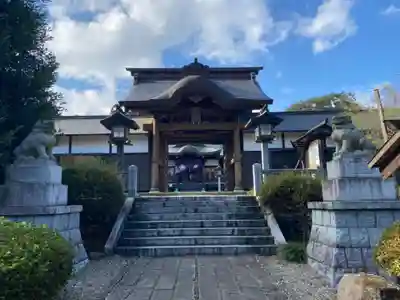 常陸二ノ宮　静神社の山門・神門