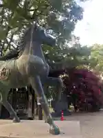 藤森神社の狛犬