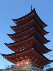 厳島神社の塔