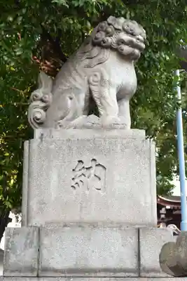 諏訪神社の狛犬