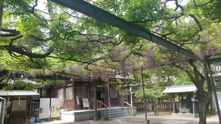 國領神社の庭園