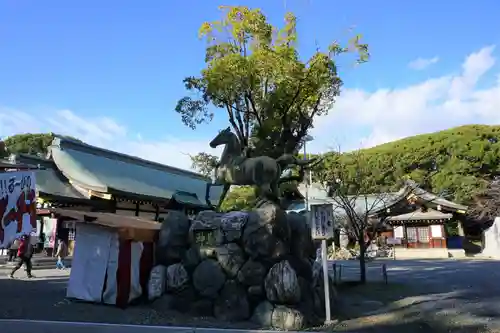 真清田神社の狛犬