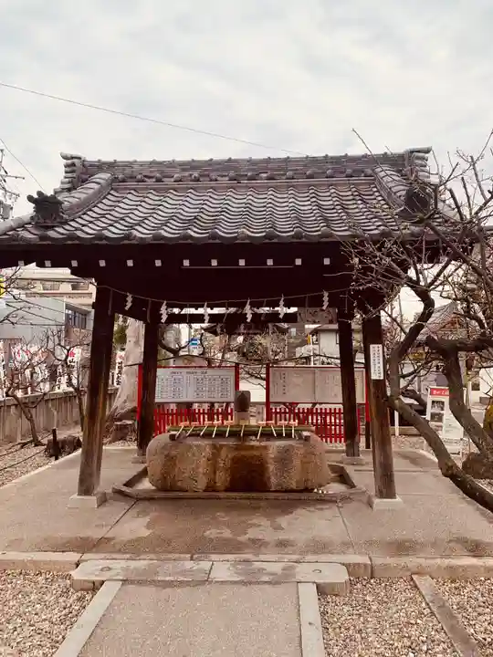 山田天満宮の手水舎