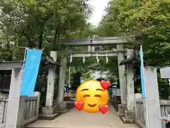 石神井氷川神社の鳥居