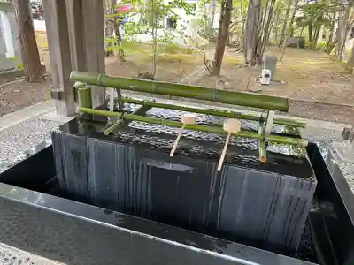 岩見澤神社の手水舎