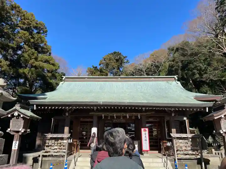川勾神社の本殿・本堂