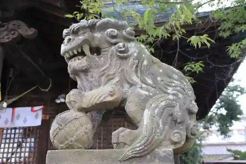 阿邪訶根神社の狛犬