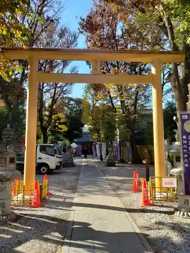 蛇窪神社の鳥居