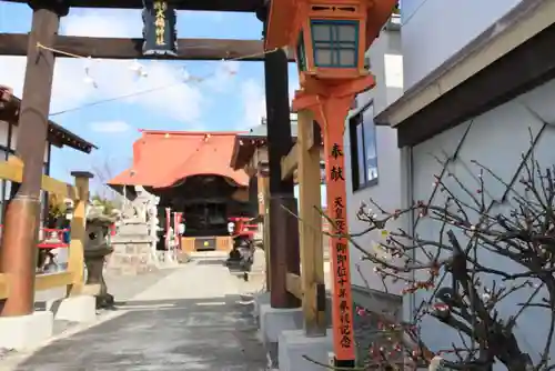 大鏑神社の鳥居