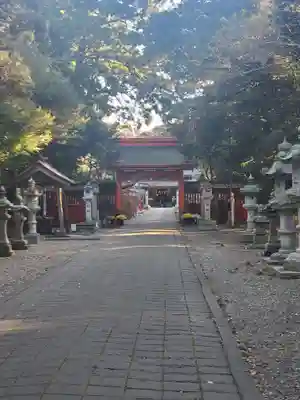 息栖神社の山門・神門