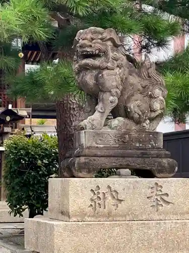 大将軍八神社の狛犬