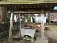 三宅神社の手水舎