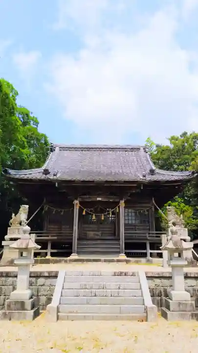 山崎神明社の本殿・本堂