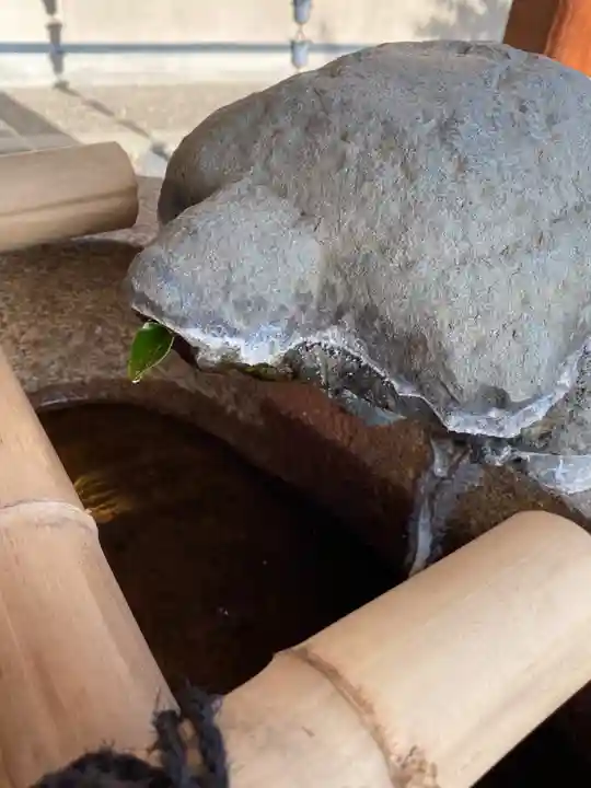 玄武神社の手水舎