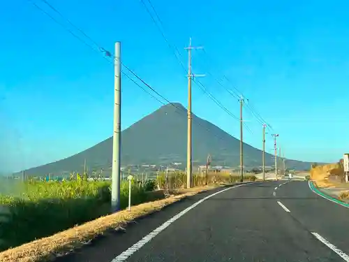 枚聞神社の景色