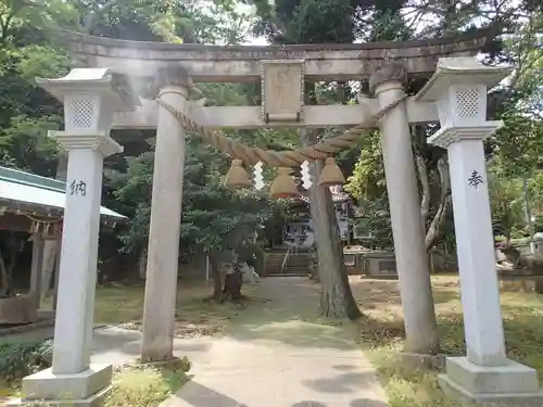 潮津神社の鳥居