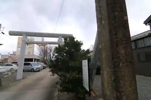 阿邪訶根神社の鳥居