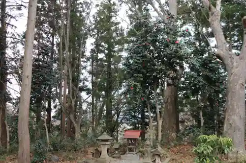 阿久津「田村神社」（郡山市阿久津町）旧社名：伊豆箱根三嶋三社の末社