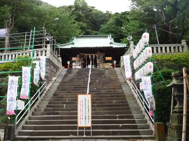 大津諏訪神社の本殿・本堂