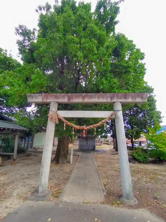 神明社(楠町)の鳥居