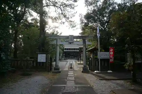 忍　諏訪神社・東照宮　の鳥居