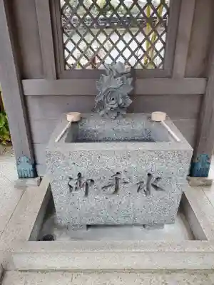 薬師院の手水舎