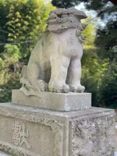 素鵞神社の狛犬