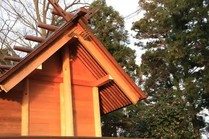 阿久津「田村神社」(郡山市阿久津町)旧社名:伊豆箱根三嶋三社の本殿・本堂