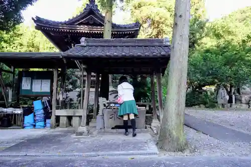 正盛院の手水舎