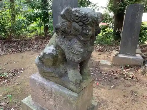 阿部神社の狛犬