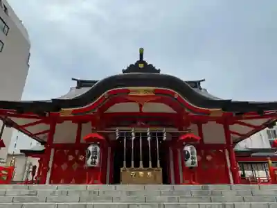花園神社の本殿・本堂
