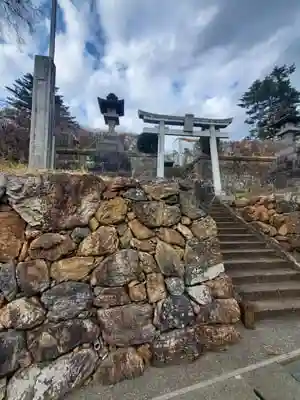 熊野神社 (迫間町)の鳥居
