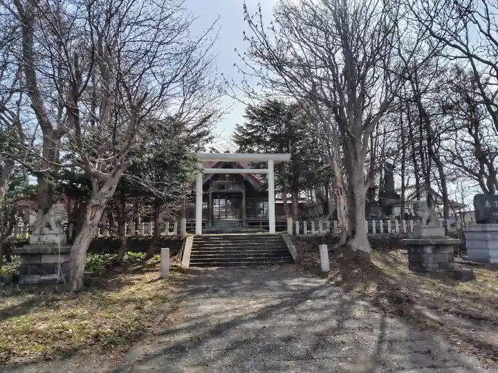 留萌神社の鳥居