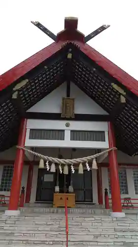 中標津神社の本殿