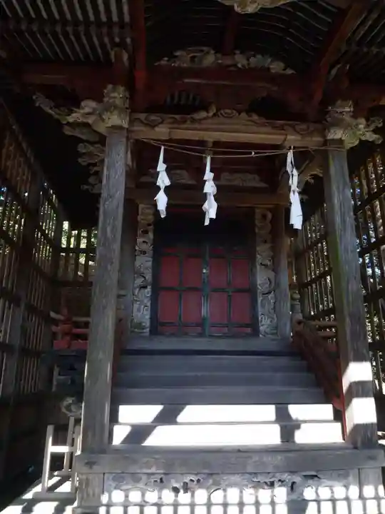 皆沢八幡宮本殿(群馬県)