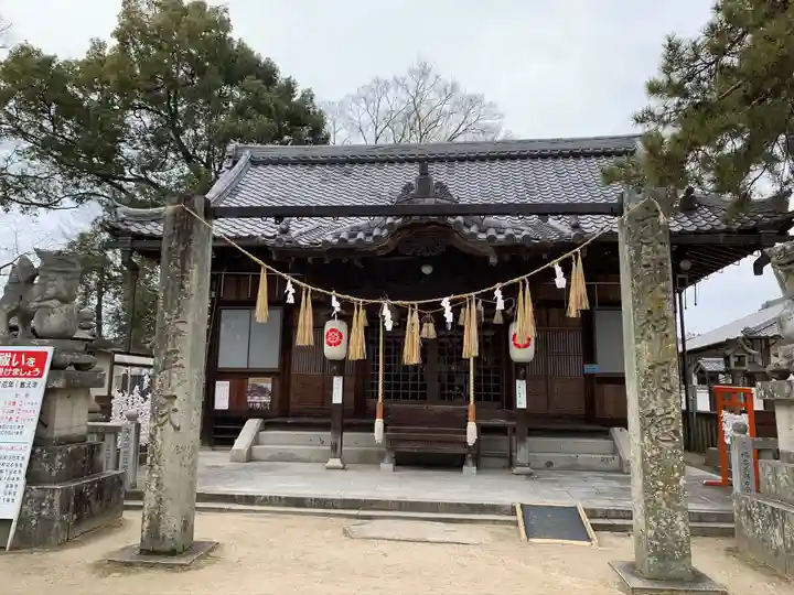 素盞嗚神社の本殿・本堂
