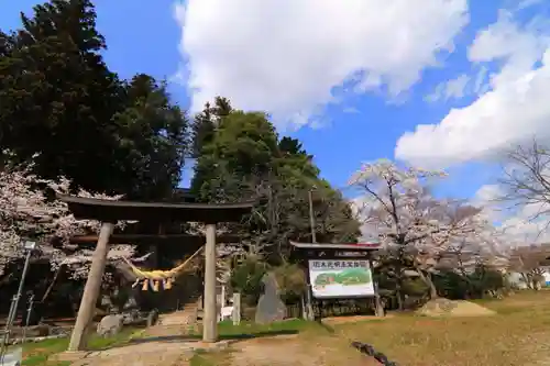 田村神社の鳥居