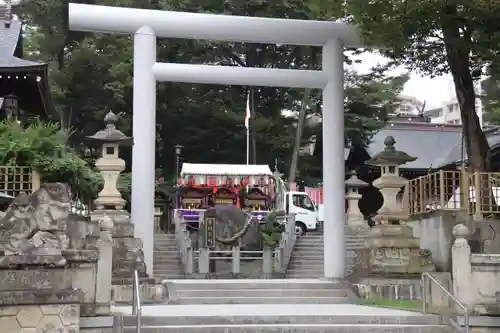 安積國造神社の鳥居