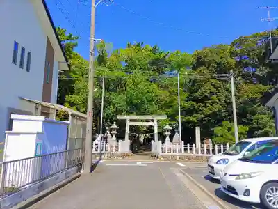 神明社(城西)の鳥居